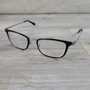 Ray-Ban Eyeglasses‎ Mens RB 6373M 2502 52-20-145 Black Silver FRAMES ONLY